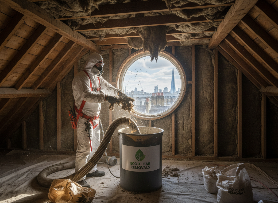 Environmentally Friendly Insulation Removal in London, Greater London