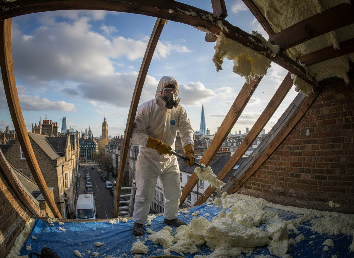 Spray Foam Removal in Camden Town