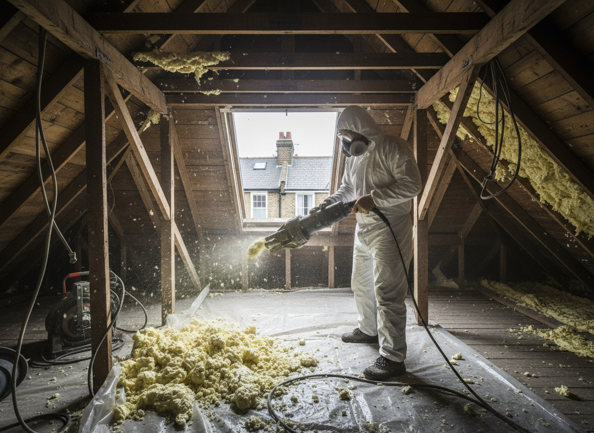 Residential Spray Foam Removal in London, Greater London