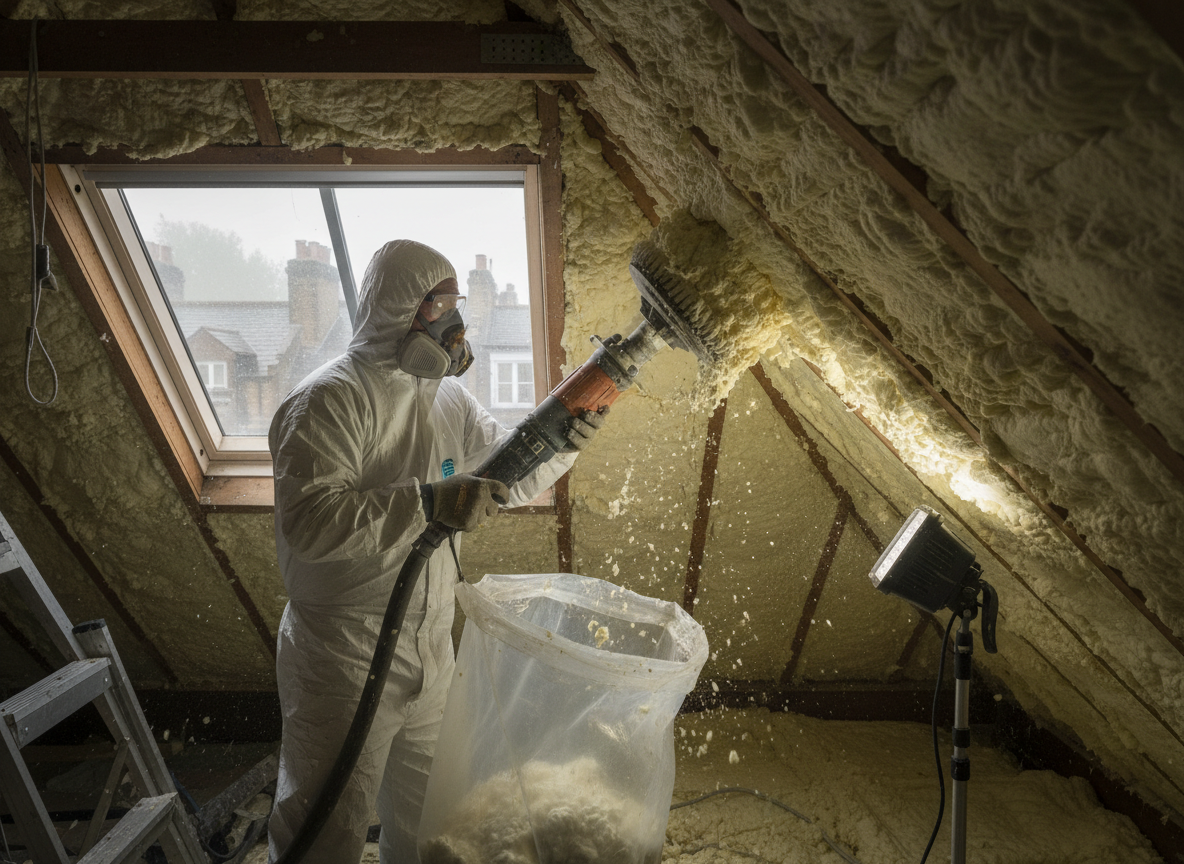 Spray Foam Removal in Barnsbury, Greater London N1 1